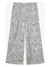 Weekend Max Mara Omens Lilac Eusebio Elasticated-waistband Straight-leg Relaxed-fit Silk Trousers In Lilac