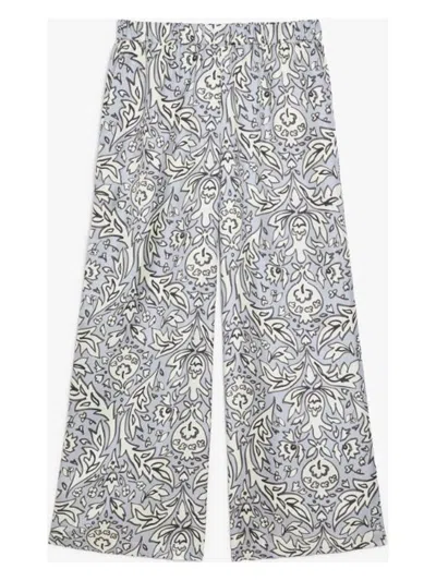 WEEKEND MAX MARA WOMEN'S EUSEBIO LONG TROUSER LILAC | SIZE 42 | 2515131091600001