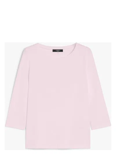 Weekend Max Mara Multia T-shirt Pink In Purple