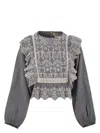 Weekend Max Mara Women's Orazio Shirt Navy | Size 36 | 2515111011600001 In Navy