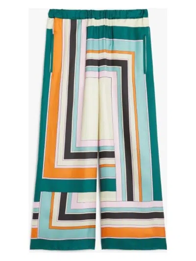 WEEKEND MAX MARA WOMEN'S OTTAVO LONG TROUSER MULTICOLOUR | SIZE 40 | 2515131051600001
