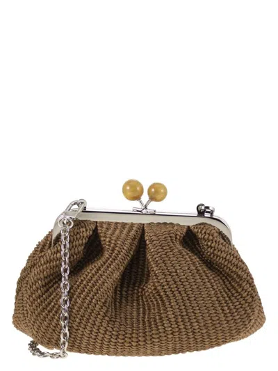 Weekend Max Mara Women's Palmas - Raffia-effect Pastry Bag