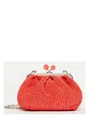 Weekend Max Mara Small Chain Shoulder Bag In Red