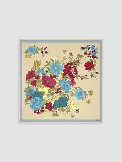 Weekend Max Mara Women's Patterned Silk Twill Foulard In Multicolored