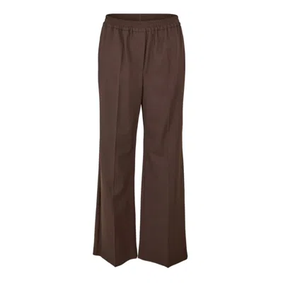 Weekend Max Mara Women's Petra Wide Leg Trousers In Black