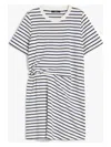 Weekend Max Mara Pireo Blue Striped Dress In Navy