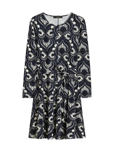 Weekend Max Mara Women's Printed Jersey Dress In Multi