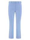 Weekend Max Mara Rana Tailored Trousers In Light Blue