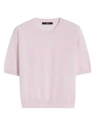 Weekend Max Mara Women's Regular Fit Wool And Cashmere Sweater In Pink