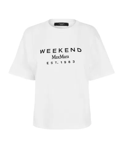 Weekend Max Mara Women's Sabato T-shirt In White