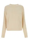 Weekend Max Mara Sand Stretch Alpaca Blend Ghiacci Sweater