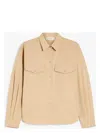 Weekend Max Mara Women's Skipper Shirt Beige | Size 46 | 2515111021600012 In Beige