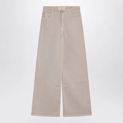 Weekend Max Mara Women's Straight Jeans In Oat Color