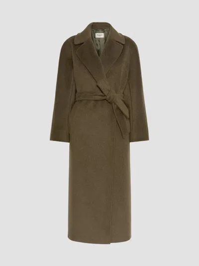 WEEKEND MAX MARA WOMEN'S WOOL AND ALPACA TEDDY COAT