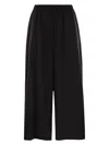Weekend Max Mara Elmo Cropped Trousers In Stretch Wool