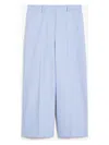 Weekend Max Mara Women's Zircone Long Trouser Blue | Size 48 | 2515131032600018 In Blue