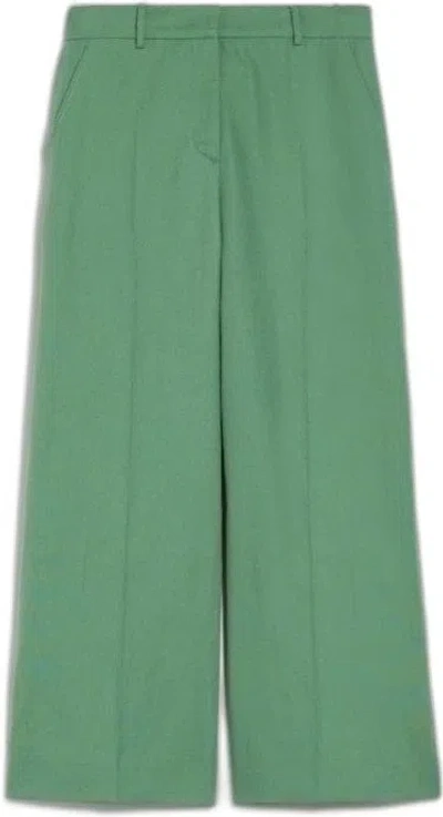 Weekend Max Mara Zircone Long Trouser Green