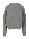 Weekend Max Mara Wool And Alpaca Sweater Knitwear Grey