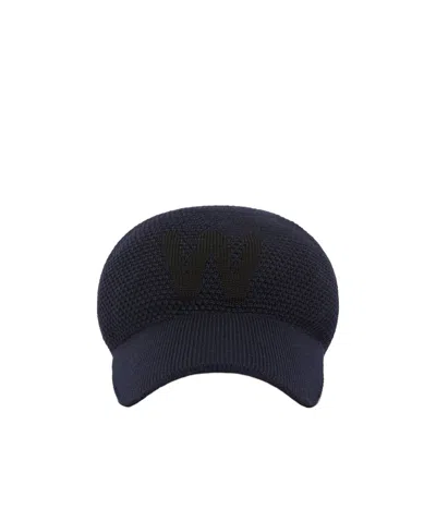 Weekend Max Mara Wool Baseball Hat - Midnightblue In Blue