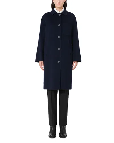 WEEKEND MAX MARA WOOL BELTED COAT