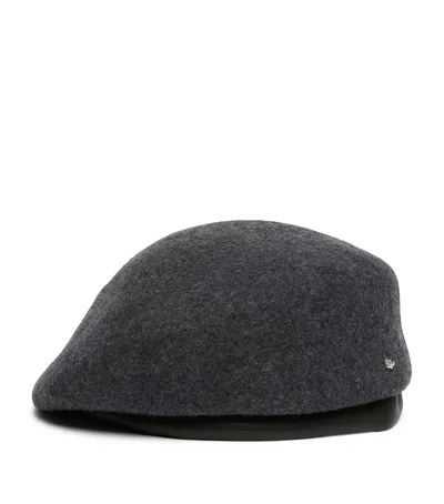 Weekend Max Mara Wool Beret In Grey