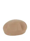 Weekend Max Mara Wool Beret In Brown