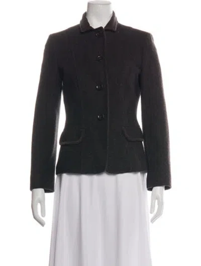 Pre-owned Weekend Max Mara Wool Blazer In Black