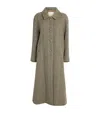 Weekend Max Mara Wool-blend Herringbone Coat In Brown