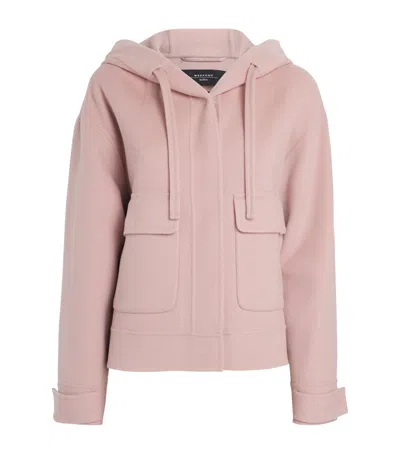 Weekend Max Mara Wool-blend Hooded Jacket