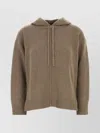 Weekend Max Mara Felpa Jerez In Misto Lana Fango  Donna In Brown