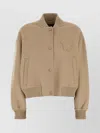 Weekend Max Mara Max Mara Weekend Bomber In Wool Blend In Neutral
