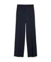 Weekend Max Mara Wool Blended Trousers In Black