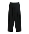 Weekend Max Mara Elmo Wide-leg Pant In Luxurious Wool In Black