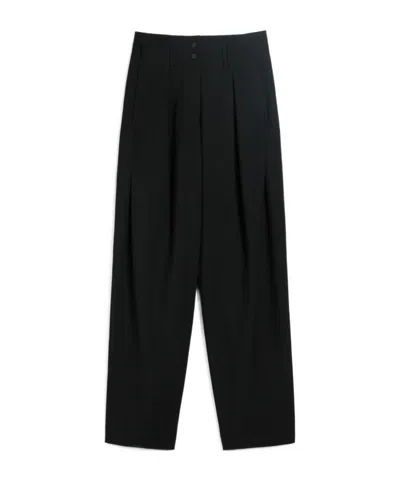WEEKEND MAX MARA WEEKEND MAX MARA HIGH WAIST STRAIGHT LEG TROUSERS