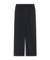 Weekend Max Mara Wool Casual Pants In Blue