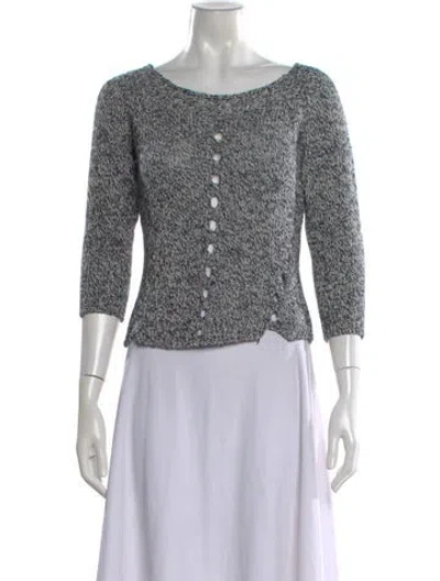 Pre-owned Weekend Max Mara Wool Crew Neck Sweater In Multi