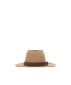 Weekend Max Mara Wool Felt Fedora In Brown