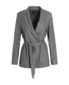 Weekend Max Mara Wool Jacket In Gray
