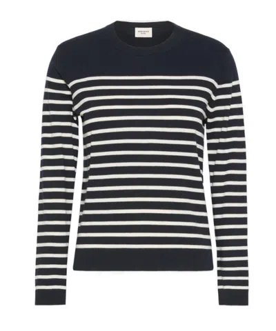Weekend Max Mara Wool Knit Sweater In Blue