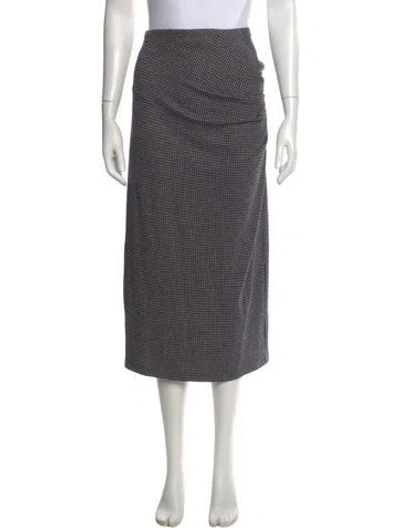 Pre-owned Weekend Max Mara Wool Midi Length Skirt