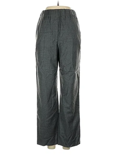 Pre-owned Weekend Max Mara Wool Pants In Gray