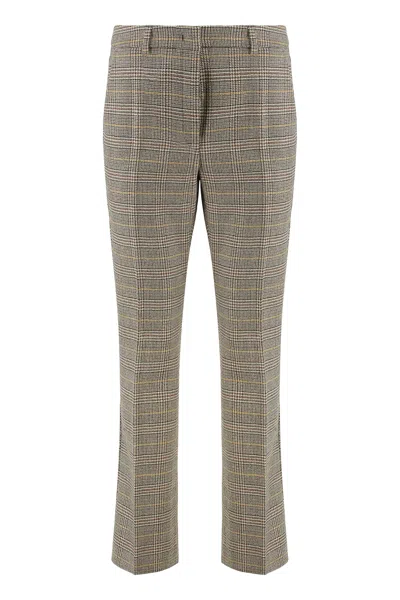 Weekend Max Mara Wool Pants In Batavia In Neutral