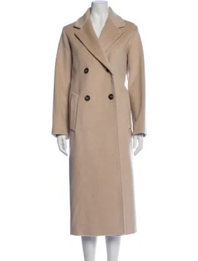 Pre-owned Weekend Max Mara Wool Peacoat W/ Tags In Neutral