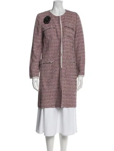 Pre-owned Weekend Max Mara Wool Printed Coat