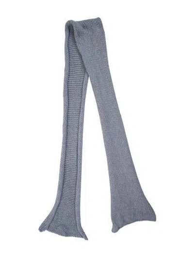 Pre-owned Weekend Max Mara Wool Scarf In Blue