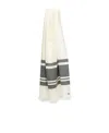 Weekend Max Mara Wool Scarf In White