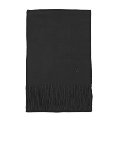 Weekend Max Mara Wool Stole In Black