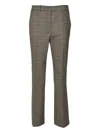 Weekend Max Mara Wool Straight-leg Trousers In Multi