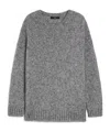 Weekend Max Mara Maglia Antony Argento In Gray