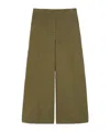 Weekend Max Mara Quiz Wide Leg Pants In Green